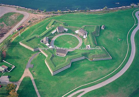Aerial View Of The Fort Ontario State Historic Site Oswego New York