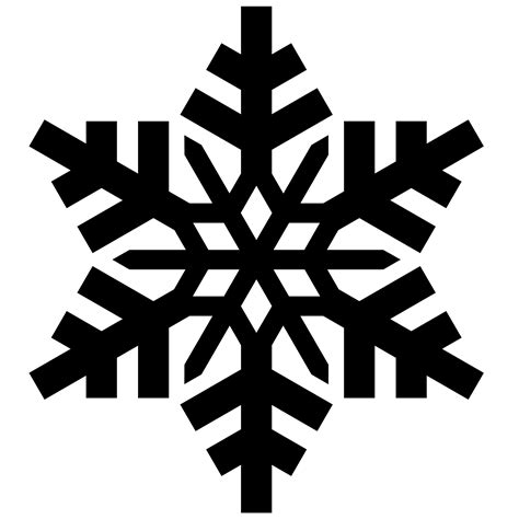 snowflake icon - Clip Art Library