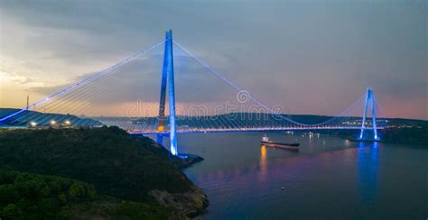 Yavuz Sultan Selim Bridge In Istanbul Turkey Stock Photo Image Of