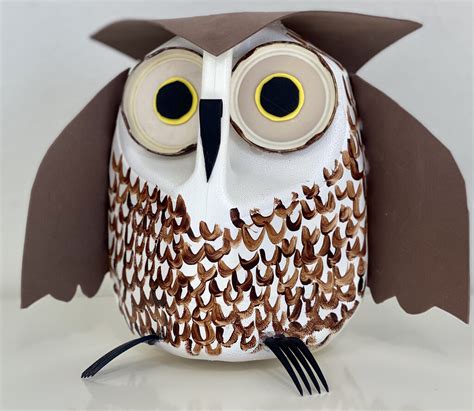 Milk Jug Owl Sculpture For Rent In Los Angeles Lolli Props