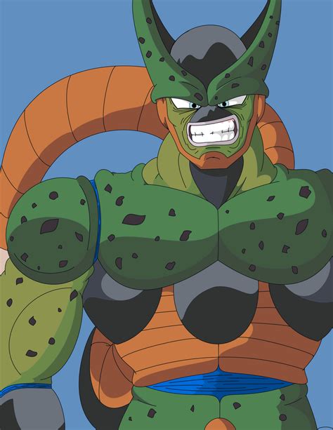 Semi Perfect Cell By Etastic On Deviantart