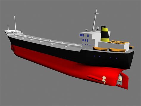 Oil Tanker Ship D Model D Studio Files Free Download Modeling On CadNav