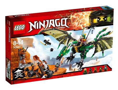 Buy Lego Ninjago The Green Nrg Dragon 70593 At Mighty Ape Nz