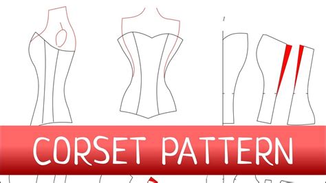 Corset Pattern How To Make A Corset Free Pattern Corset Sewing
