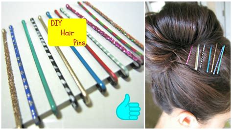 Diy Assorted Hair Pins Youtube