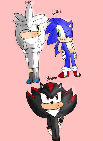 Sonic Shadow Silver By Sonicdablueberry On Deviantart