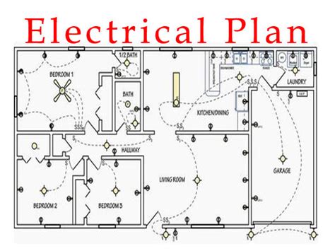 Plan Bedroom Electrical Design