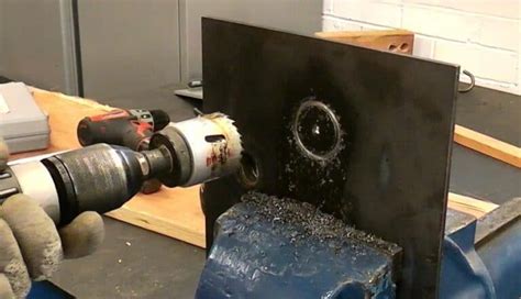 How To Cut A Round Hole In Sheet Metal Just 4 Step To Follow