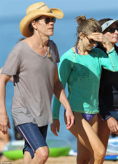 Kevin Bacon And His Wife Of 23 Years Kyra Sedgewick Enjoy A Canoe Ride