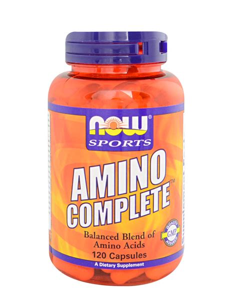 Amino Complete by NOW FOODS (120 capsules)