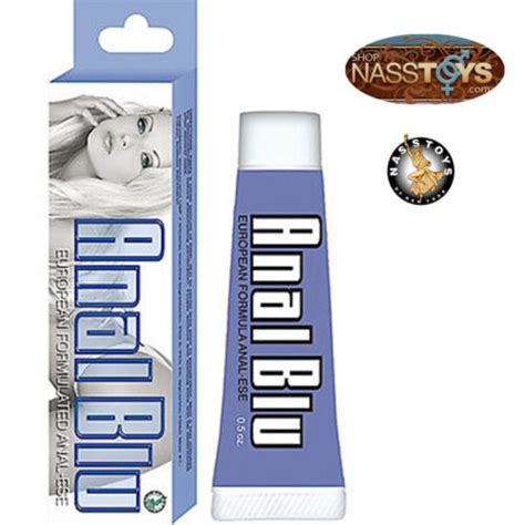 Anal Blu Numbing Lubricant European Cream Rectal Desensitize Anal Gel