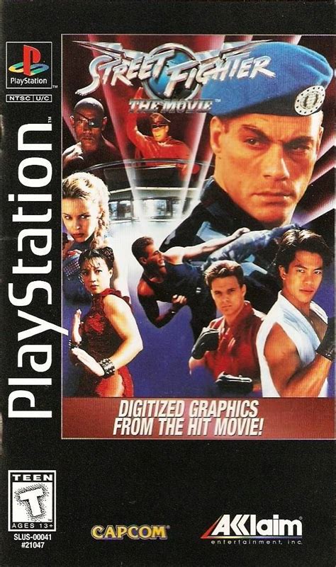 Street Fighter The Movie USA PSP Eboot CDRomance