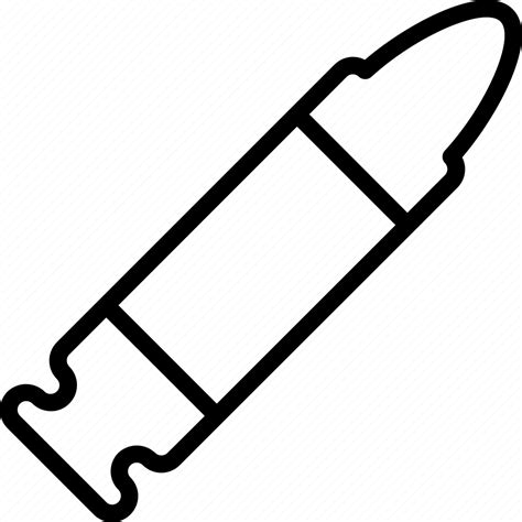 Bullet Explosive Outline Weapon Weaponry Icon Download On Iconfinder