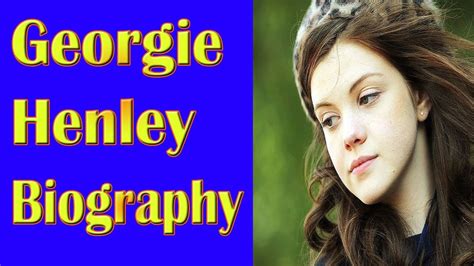 Georgie Henley Biography Life Achievements Career Legend Of Years
