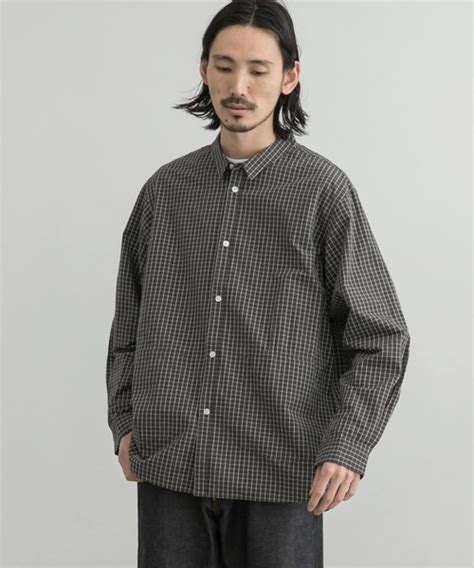 WORK NOT WORK URBAN RESEARCHワークノットワークアーバンリサーチのWORK NOT WORK Checked Cotton Shirtsシャツ ブラウス