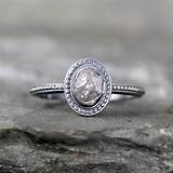 Photos of Diamond Engagement Rings In Sterling Silver