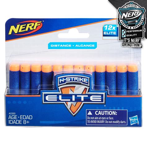 Nerf N Strike Elite Refill Pack 12 Darts A0350asoo Tates Toys