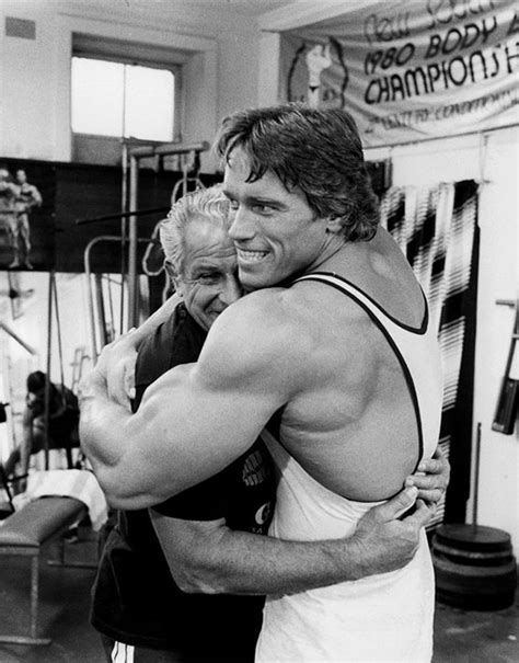 Arnold With Golds Gym Founder Joe Gold Keep Fit Kingdom