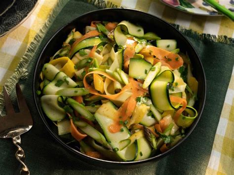 Veggie Ribbon Salad Recipe Valerie Bertinelli Food Network