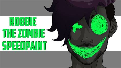 Robbie The Zombie Jacksepticeye Ego Speedpaint Youtube