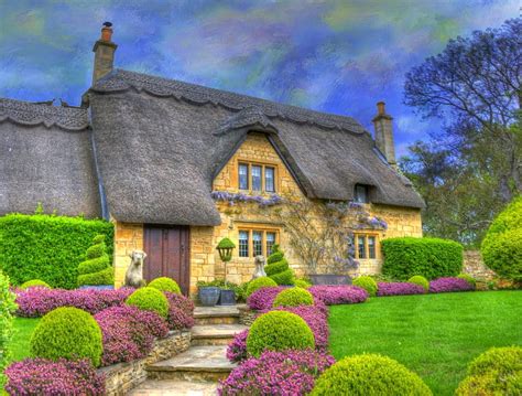1080p Free Download English Country Cottage House Cottage Magenta