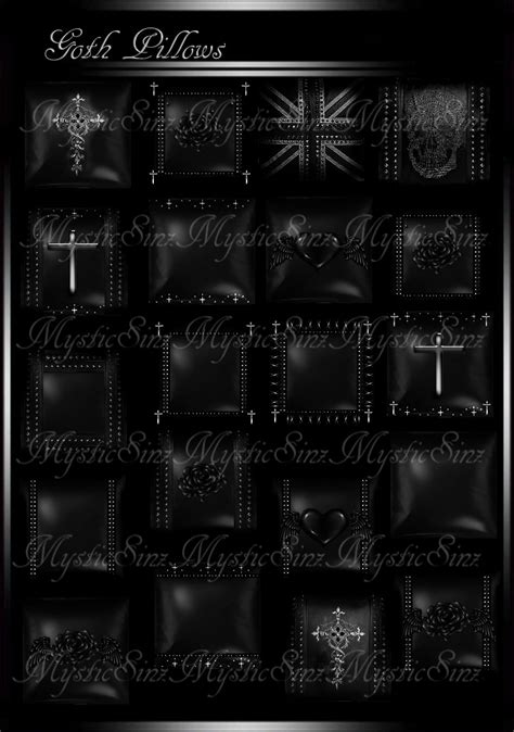 My valentine 42 textures 256x256jpg. Goth IMVU Pillows - MysticSinZ File Sales