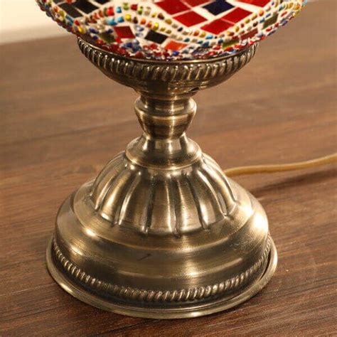Turkish Mosaic Table Tallboy Lamp Jarri Lights