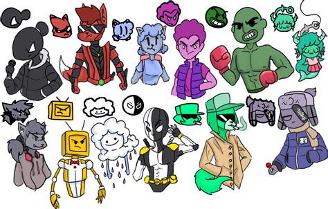 Some Minus Fnf Mod Designs Part 2 By Coalbee123 On Newgrounds