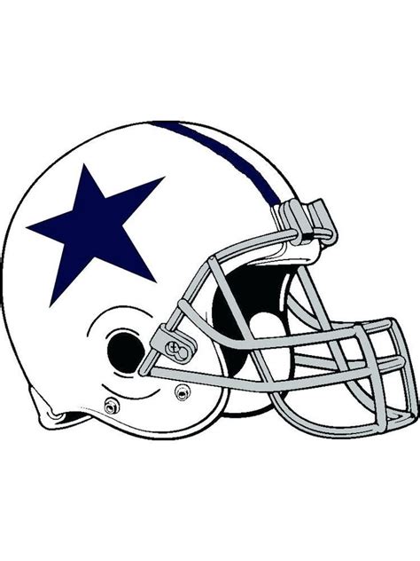 Dallas Cowboys Stadium Coloring Pages Dallas Cowboys Logo Star