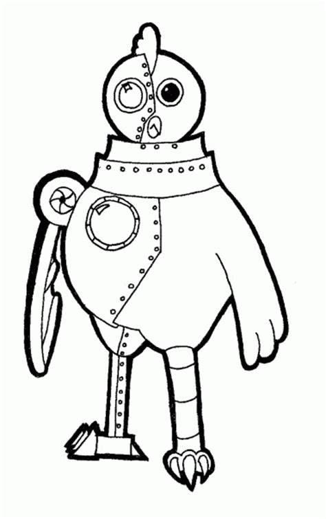Robot Chicken Coloring Pages Coloring Home