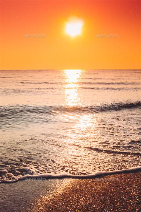 Ocean Horizon Sunrise