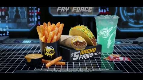 Taco Bell 5 Nacho Fries Box Tv Spot Critics Choice Ispottv