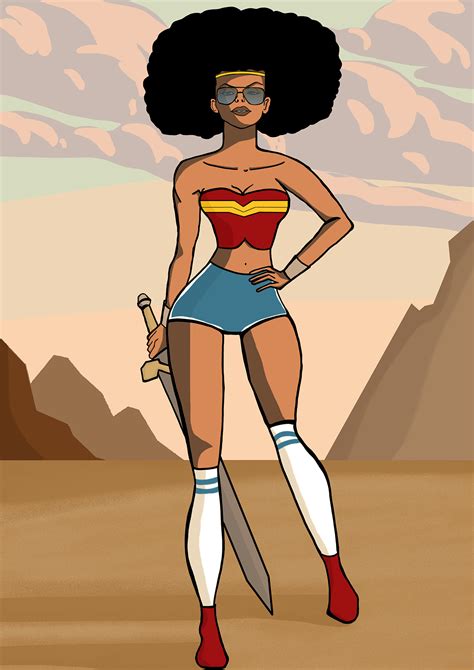 Digital Drawingpainting Wonder Woman On Behance