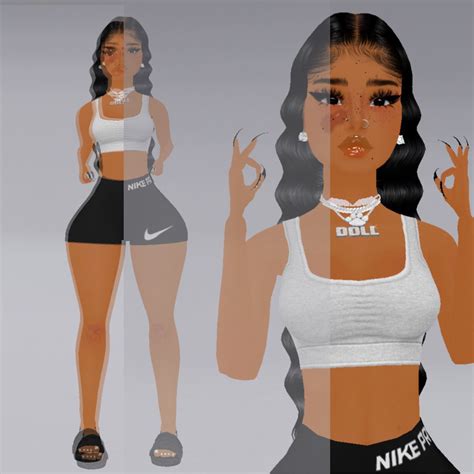 Imvu Avi In 2021 Teenage Girl Outfits Virtual Girl Black Girl