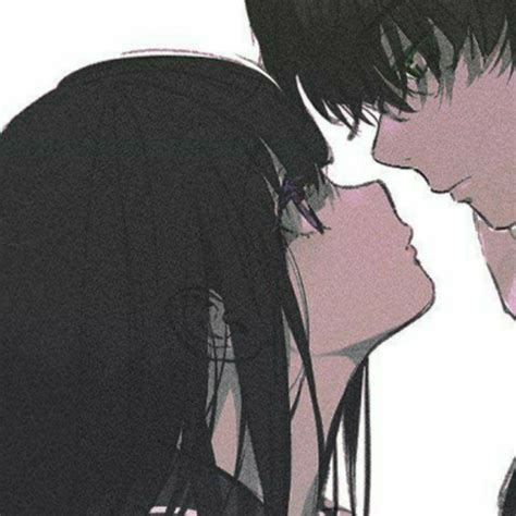 🍑𝑷𝒆𝒂𝒄𝒉 ˚ Cute Anime Couples Anime Couple Kiss Anime