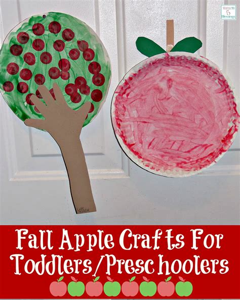 Fall Apple Crafts For Toddlerspreschoolers