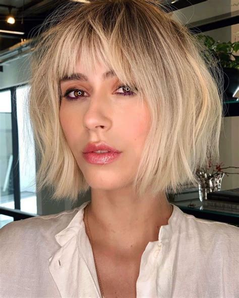 15 Choppy Bob With Bangs That Are Totally Modern Choppy Bob With Bangs