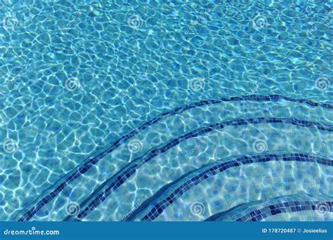 Water In Blue Swimming Pool Stock Image Image Of Color Light 178720487