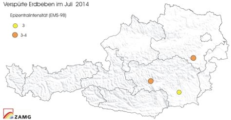 Allerdings wurde das erdbeben nicht nur in niederösterreich gespürt, die erschütterungen waren. Erdbeben im Juli 2014 — ZAMG