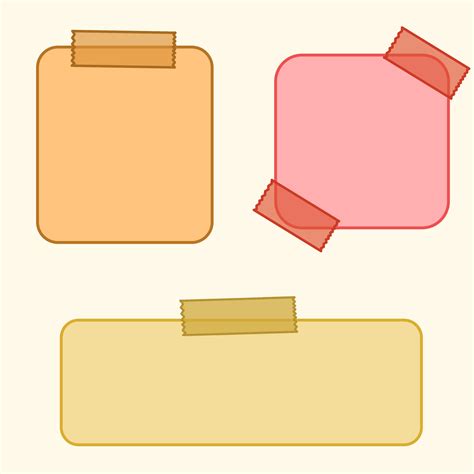 Collection Of Sticky Note Illustrations 3741403 Vector Art At Vecteezy