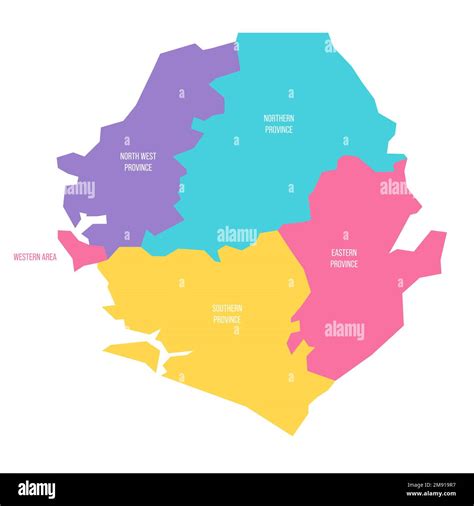 Mapa Pol Tico De Divisiones Administrativas De Brasil Stock De Hot