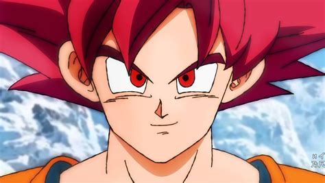 Goku Ssj God By Nathantbr Dragon Ball Art Goku Anime Dragon Ball