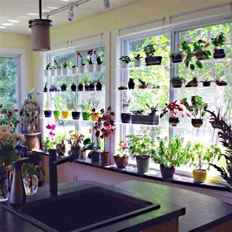 Our Hanging Window Plant Shelves Free Up Space By Replacing Etsy