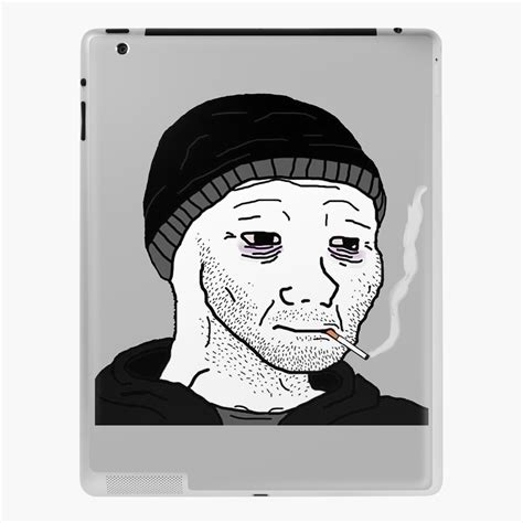 Depressed Doomer Wojak Meme Ipad Case And Skin By Marinanikolaus