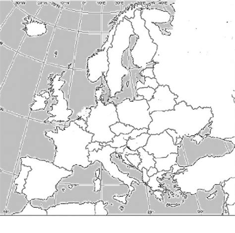 Mapas Pol Ticos De Europa Para Colorear Y Aprender Colorear Im Genes