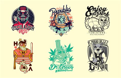 Check Out This Behance Project Cartoon Character Logos Vol 3