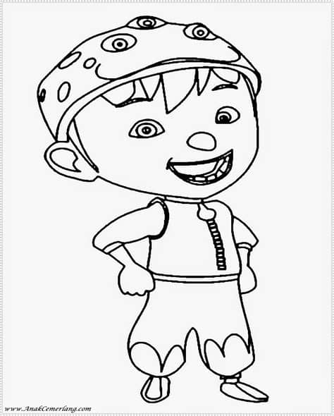 Mewarnai Gambar Boboiboy Bagian 1 | Anak Cemerlang
