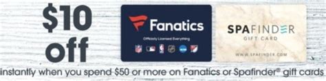Giant eagle is one of the most famous supermarket chains in the whole of america. Giant Eagle Promotions: Get $10 Off Fanatics & Spafinder Gift Cards, Earn Up to 3X Fuelperks+ on ...