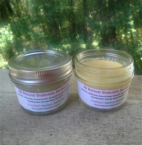 All Natural Underarm Deodorant Etsy