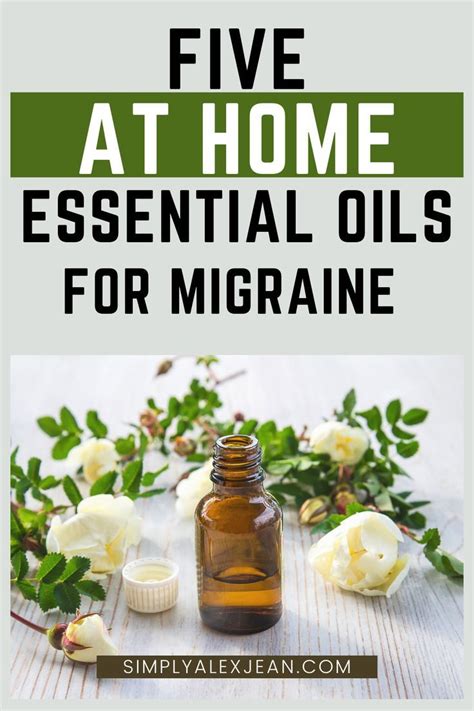 5 Helpful Essential Oils For Migraine Relief At Home Artofit